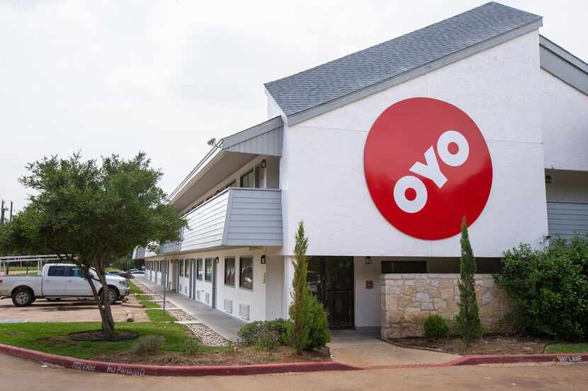 One of Oyo's rebranded hotels in the Dallas area.
