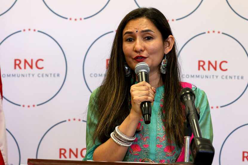 The Republican National Committee opens a community center in the Dallas area.  Khushboo...