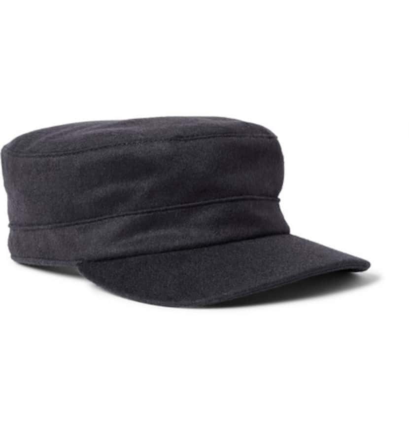 
The casual dandy: A Helsinski cashmere cap by Lock & Co Hatters. ($265, mrporter.com)
