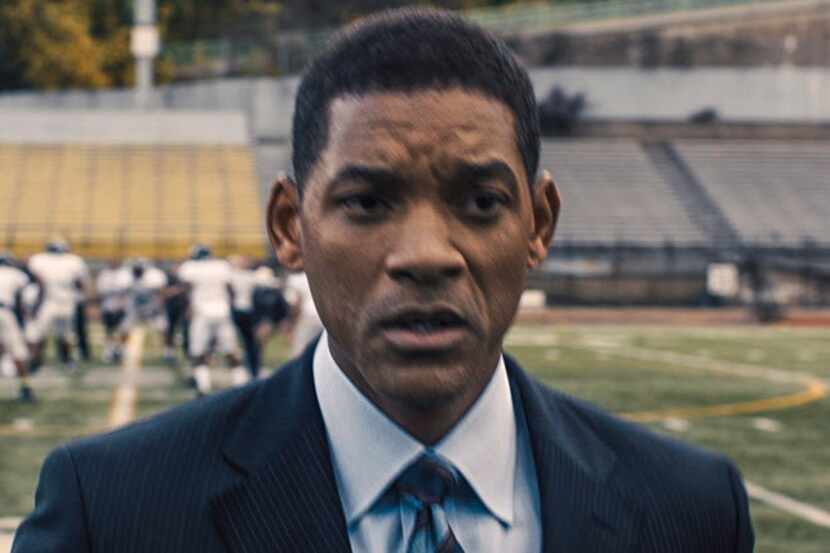 Will Smith portrays the lead character in the new movie, Concussion, about head trauma in...