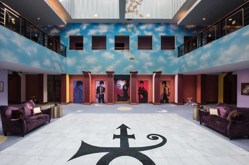 Step into the grand atrium at Paisley Park and you'll be in awe of all that Prince achieved....