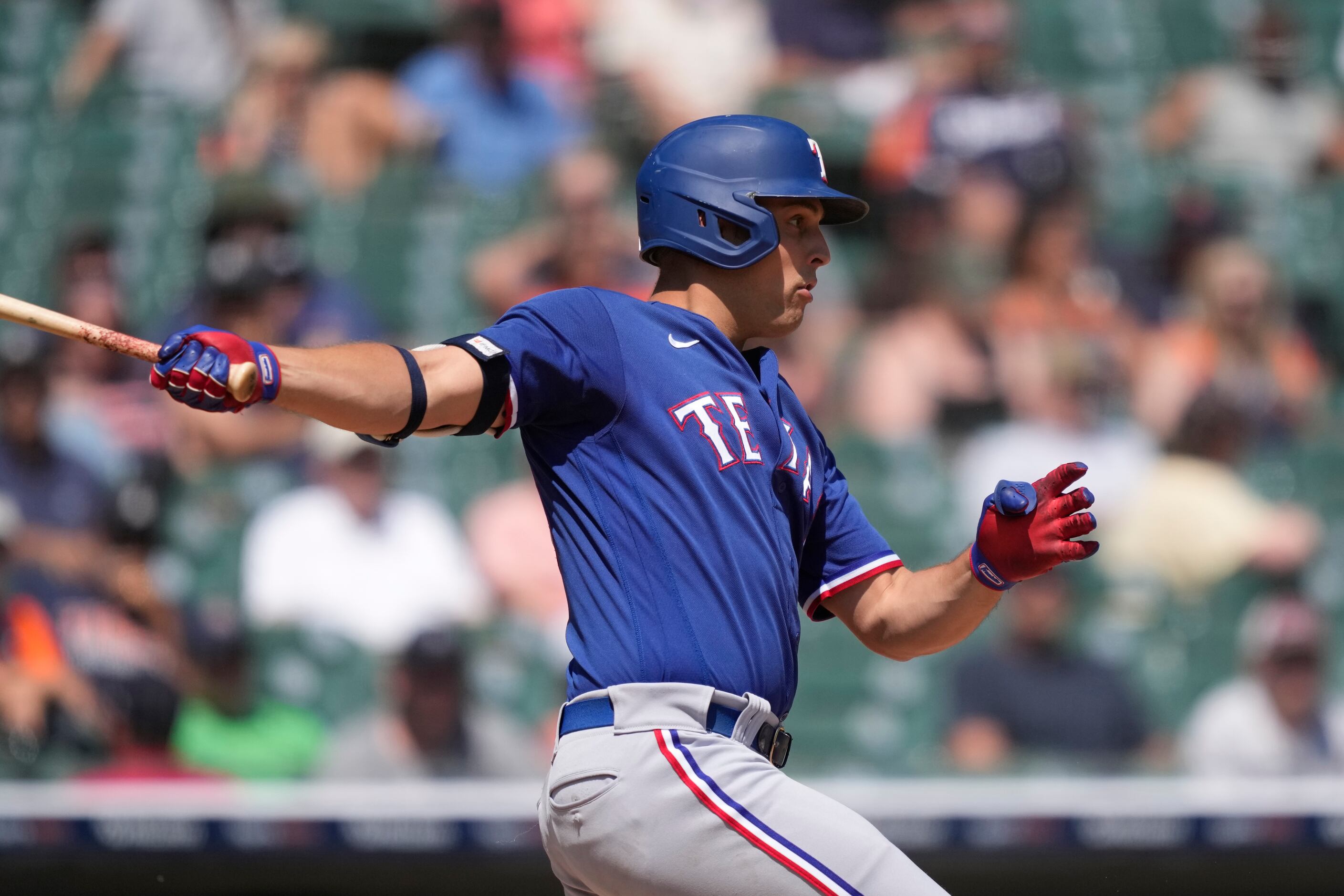 Newcomer Jake Marisnick gets key hit at Tigers top Rangers