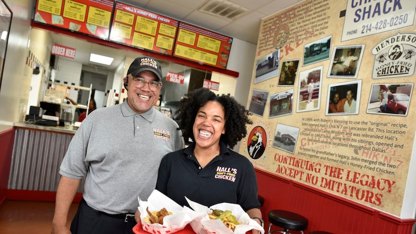 Mackenzie Hall, owner of Hall's Honey Fried Chicken at the Medical District, opened her own...