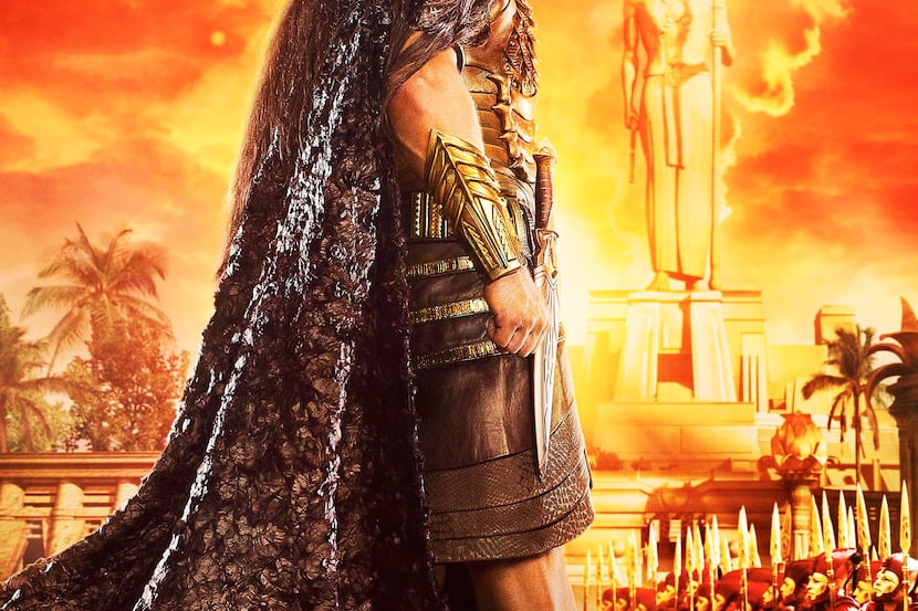 "Gods of Egypt" poster featuring Gerard Butler