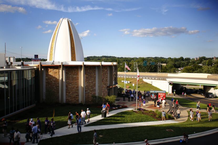 The Pro Football Hall of Fame in Canton, Ohio, is a beacon for fans of the game.
