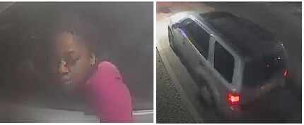 Police released these photos of a suspected vehicle and driver thought to be involved in a...