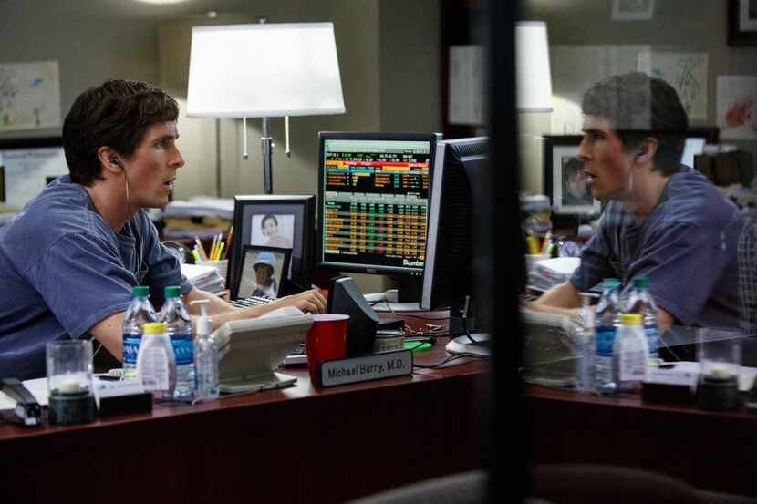 Christian Bale plays Michael Burry in The Big Short from Paramount Pictures and Regency...
