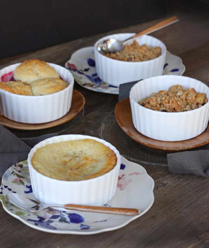 Pastry chef Kristen Massad's desserts include a buckle, cobbler, crisp and a Betty,...