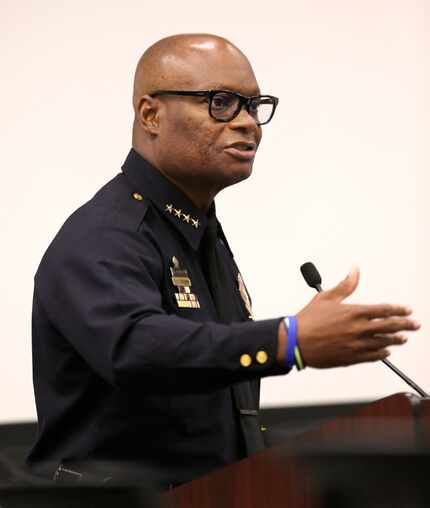 Dallas Police Chief David Brown instituted the 72-hour delay before his officers had to give...