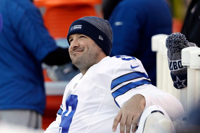 A file photo of Dallas Cowboys' quarterback Tony Romo. (Matt Rourke / The Associated Press)