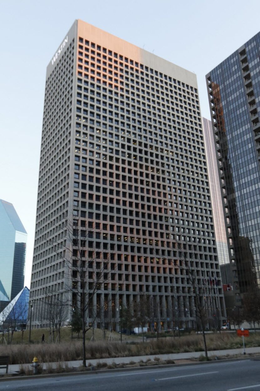 The Westin Downtown is at One Main Place in downtown Dallas. (David Woo/Staff Photographer)