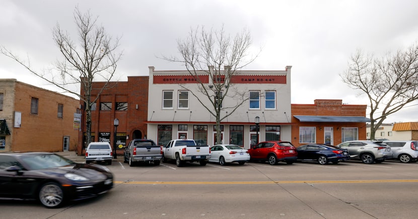 The historic Woodmen of the World building on Main Street was built in 1911 and is one of...