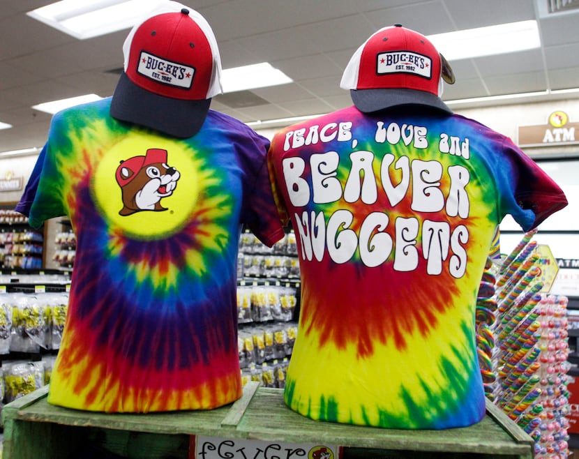 One of the many t-shirts you can buy at Buc-ee's in Terrell