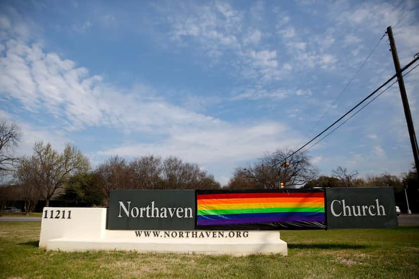 Northaven United Methodist Church in Dallas is one of several reconciling congregations — on...