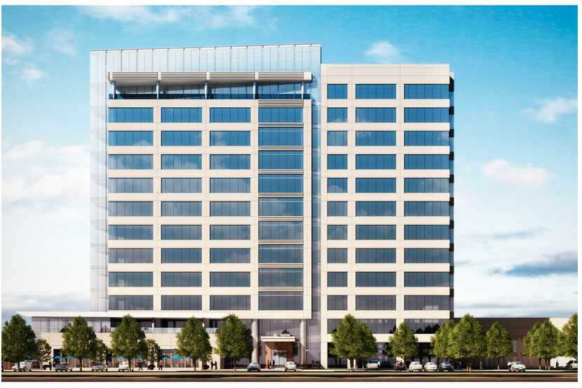 
Stream Realty’s  12-story Platinum Tower is planned in Legacy business park at the Dallas...