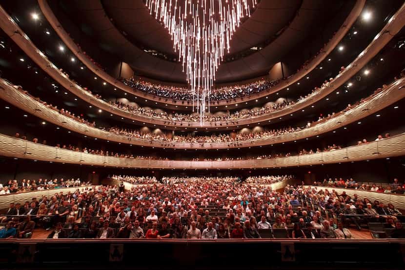 The chandelier at the Winspear Opera House is getting new music for its ascent into the...
