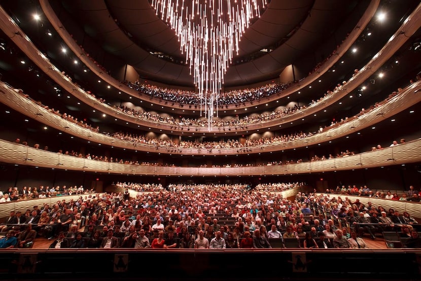 The chandelier at the Winspear Opera House is getting new music for its ascent into the...