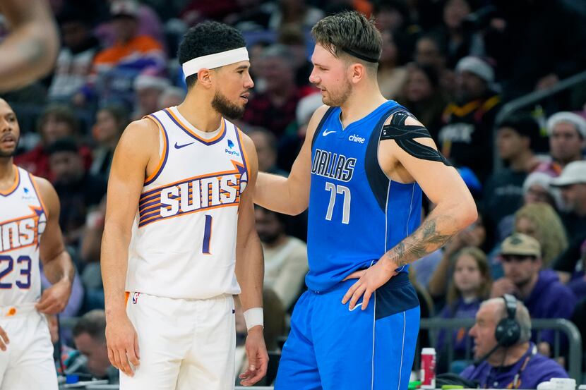 Luka Doncic goes for 50 in Mavericks' Christmas win over Devin Booker, Suns