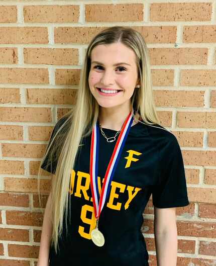Forney's Chloe Chadwick poses for a portrait.
