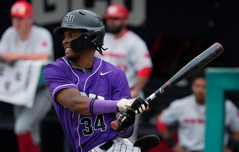 FILE - Grand Canyon's Homer Bush Jr. bats during the team's NCAA college baseball game...