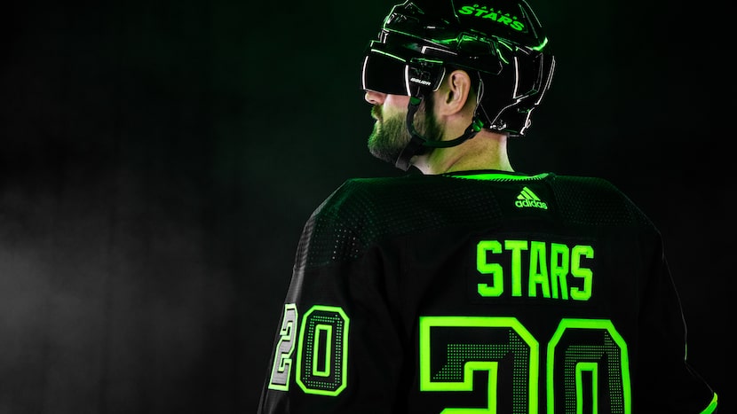 The Dallas Stars revealed their new third jersey on Wednesday morning, named "Blackout" by...