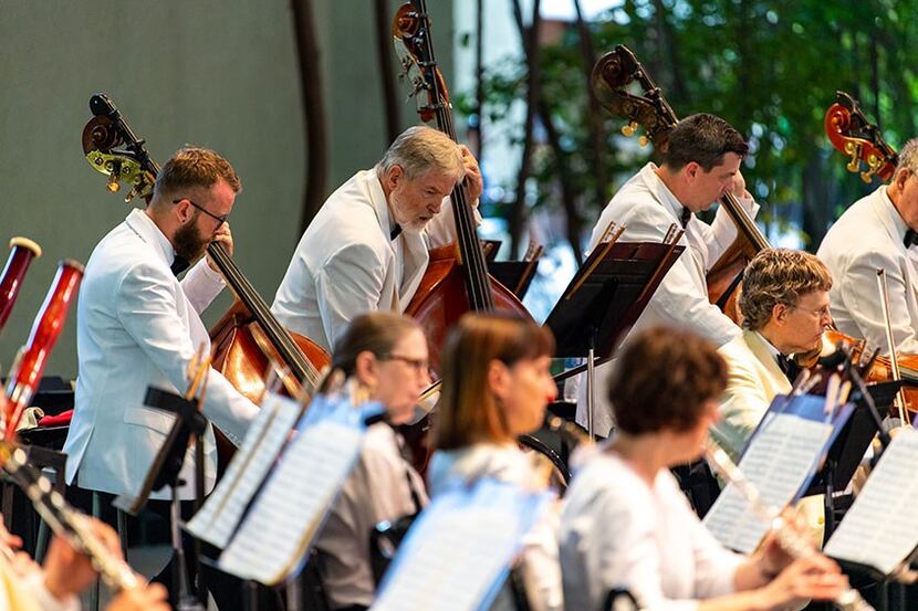 The Dallas Symphony Orchestra performs at the Bravo! Vail Music Festival in 2019, as it has...