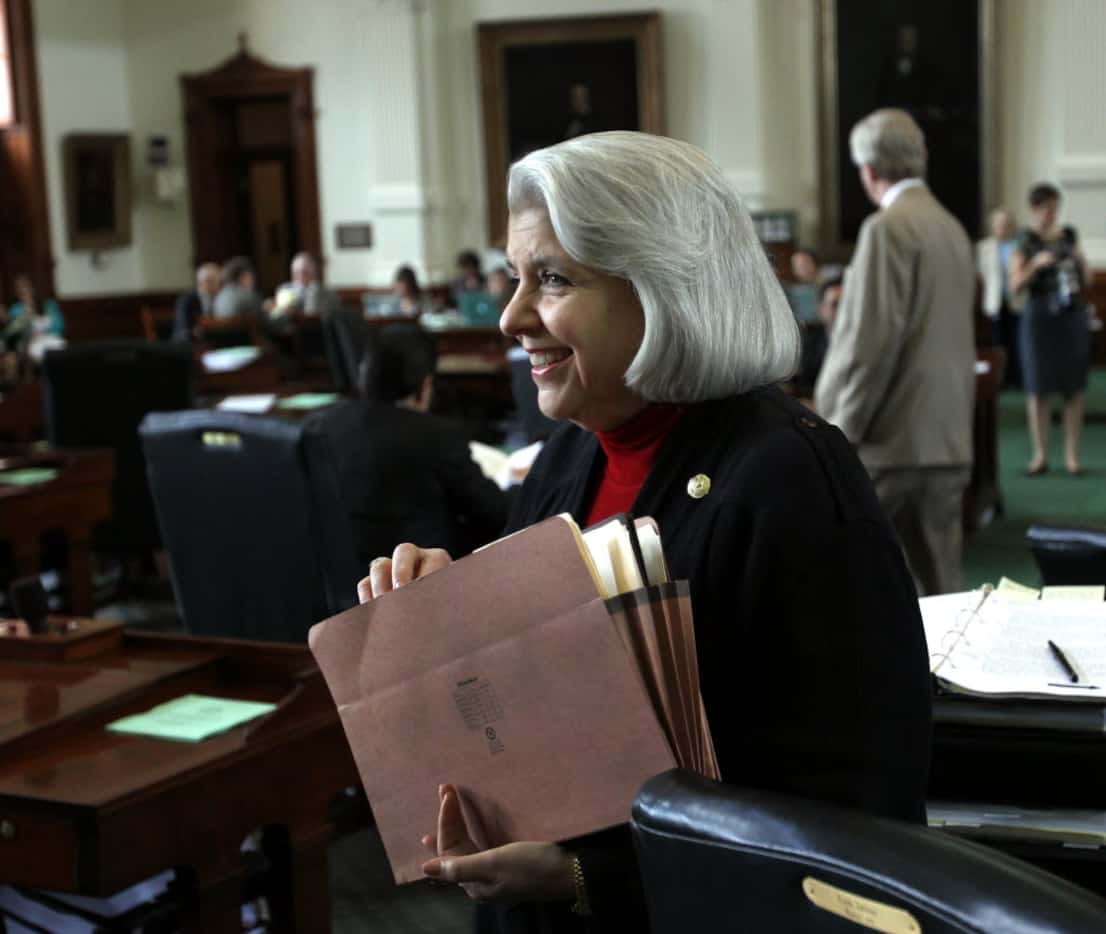 State Senator Judith Zaffirini, D-Laredo, is pictured during the final session of the 83rd...