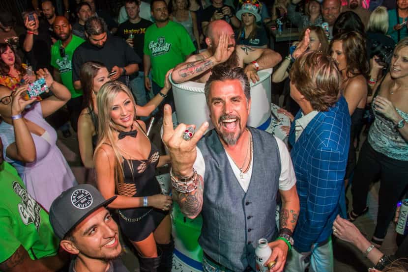 Richard Rawlings, pictured here in 2014, celebrated his birthday at Gas Monkey Bar N' Grill....