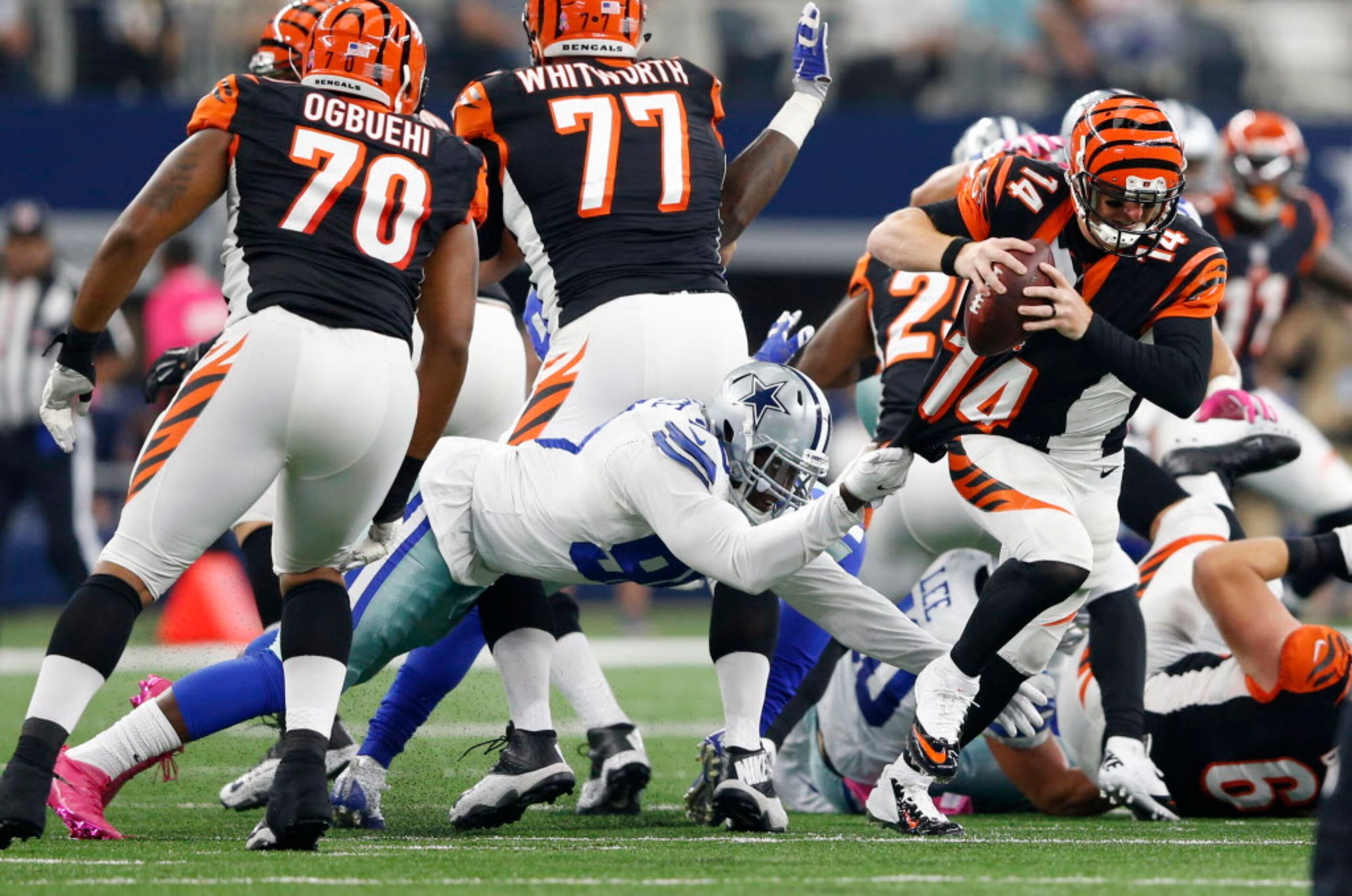 Rookie-led Cowboys are 4-1 after 28-14 win over Bengals