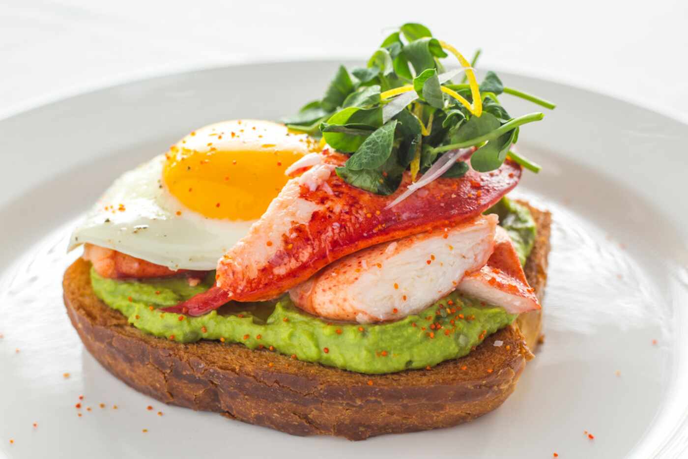 On Father's Day, Ocean Prime will offer lobster toast for $24 with sunny side egg, avocado,...