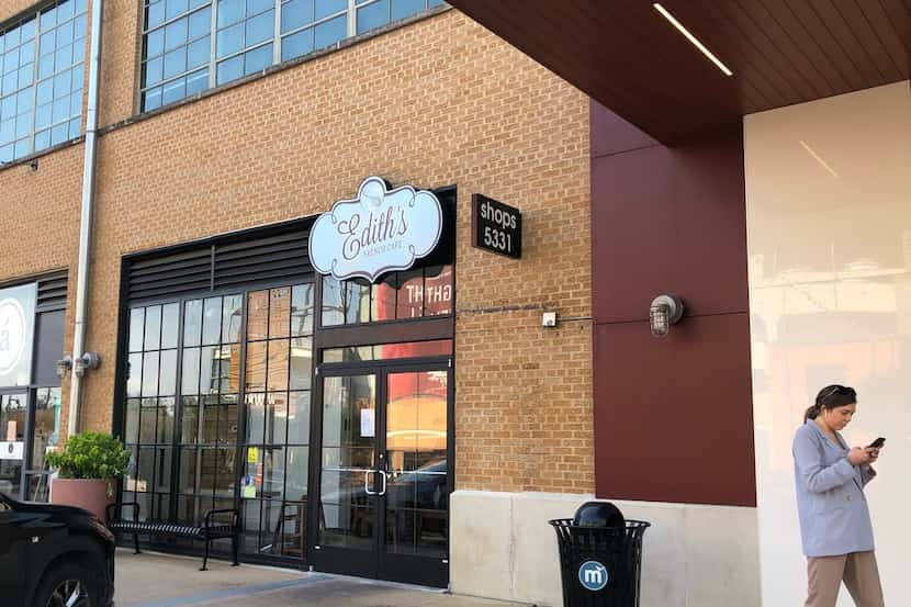 Edith's French Cafe in Dallas shopping center Mockingbird Station closed Aug. 1, 2019. The...