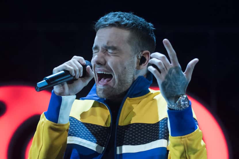 Liam Payne performs onstage during the 106.1 KISS FM's Jingle Ball 2017 at the American...