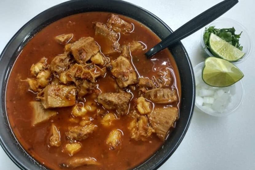 The menudo at Tacos, Tortas y Mas, served on Saturdays, always sells out.