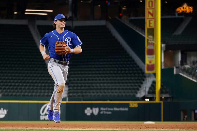 Former Colleyville Heritage High School shortstop Bobby Witt Jr., the No. 2 overall pick in...