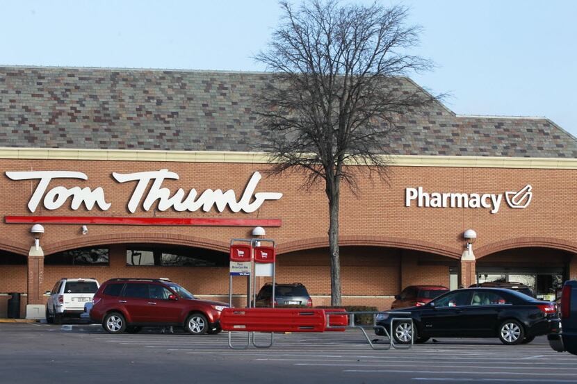 Tom Thumb at the intersection of Mockingbird Lane and Abrams in Dallas. Albertsons purchased...
