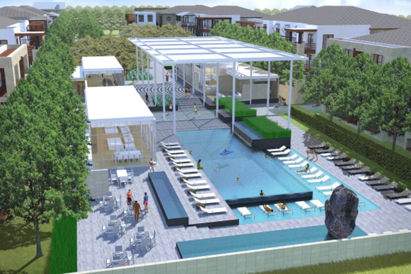 Cypress Waters will include resort-style swimming pools. Each complex will have its own...