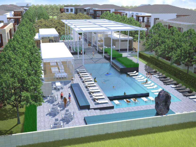 Cypress Waters will include resort-style swimming pools. Each complex will have its own...