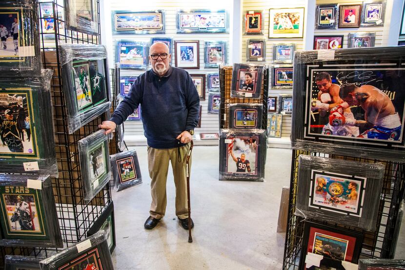 Sheldon Rudman, the owner of Collector's Heaven at Music City Mall in Lewisville, is selling...