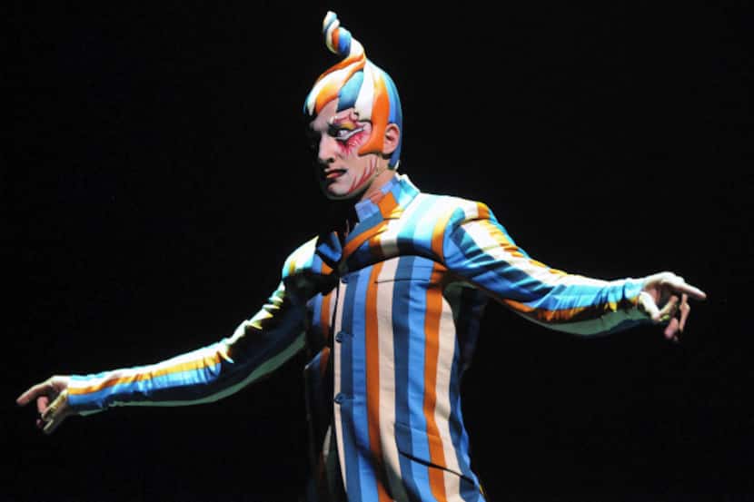 The Trickster, Jason Berrent, schemes his way through the performance on the opening night...