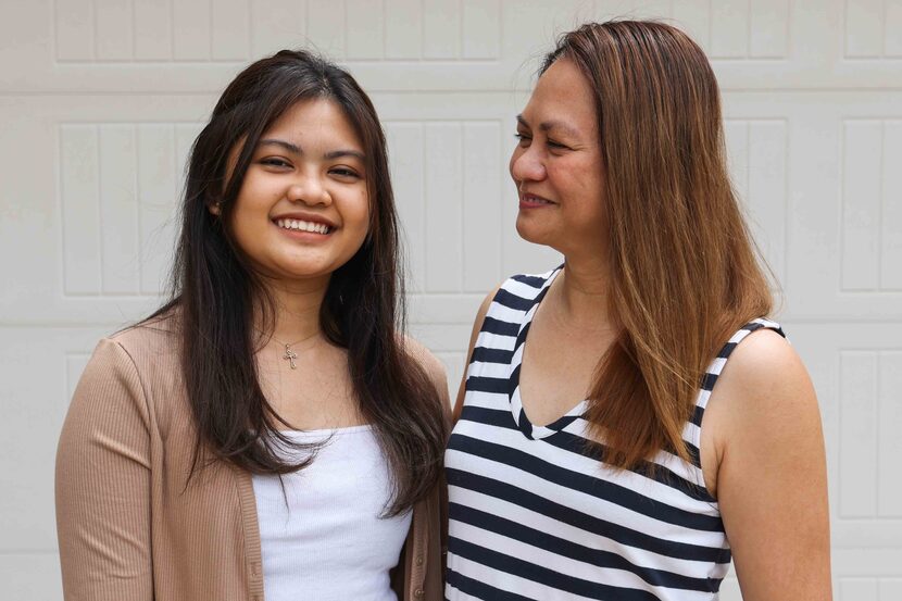 Rafaela Dural, 21, with her mother Jennifer Dural, 49