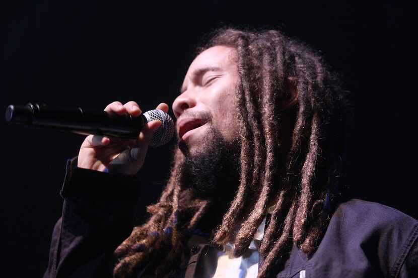 Jo Mersa Marley performs during the "Catch A Fire Tour 2015" stop at The Paramount in...
