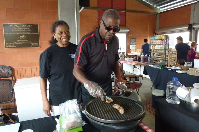 Sharon and Larry Jackson sell a juicy, fresh-tasting sausage from a family recipe made with...
