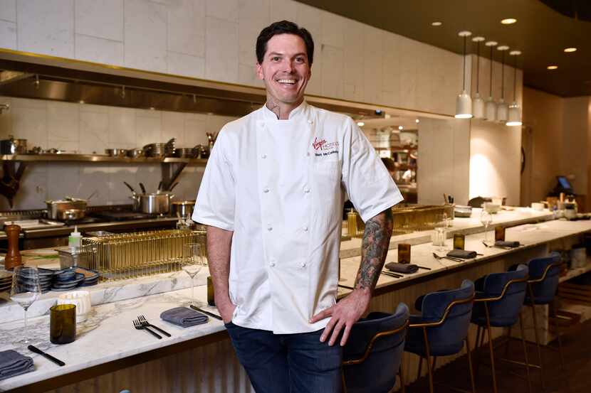 Chef Matt McCallister, best known for his restaurants Homewood and FT33, is part of the team...