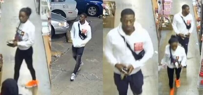 Dallas police released images of a man and woman in connection with a shooting in east Oak...