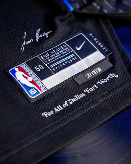 The Dallas Mavericks newly designed jerseys will feature Leon Bridges' signature and a the...