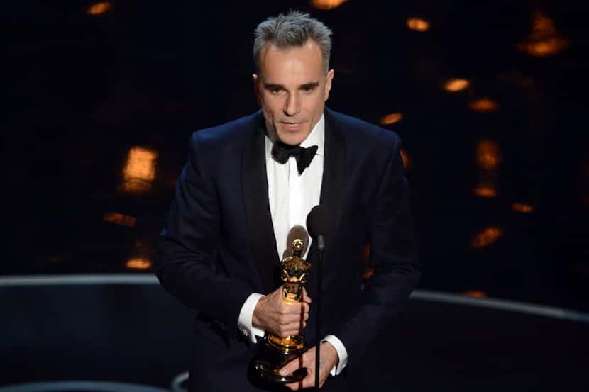 Best Actor winner Daniel Day-Lewis accepts the trophy onstage at the 85th Annual Academy...