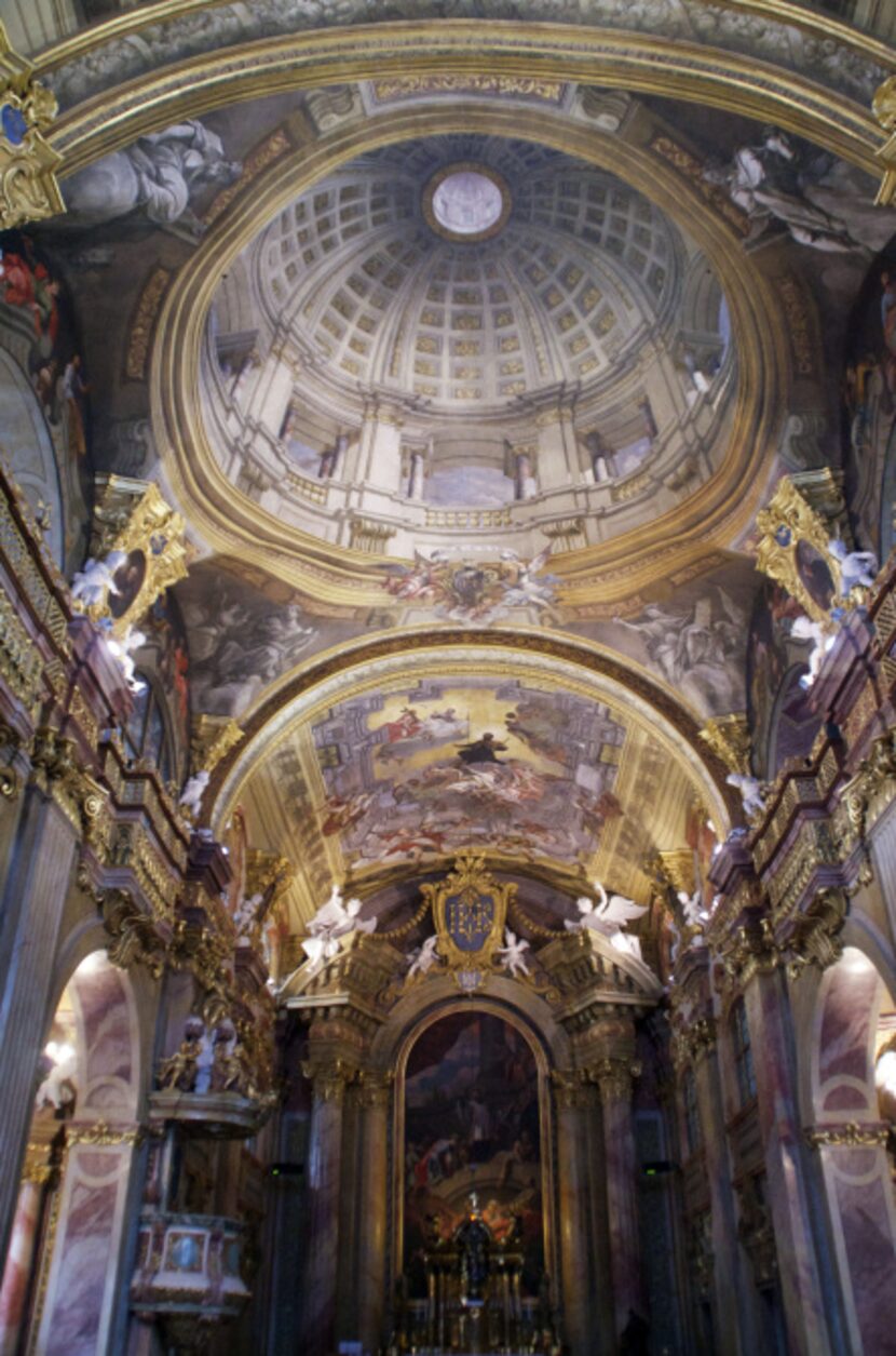 At tiny Trenèín in northwest Slovakia, the church of St. Francis Xavier offers  spectacular...