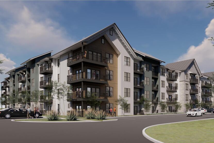 The Jefferson Fossil Creek apartments will have 386 units.