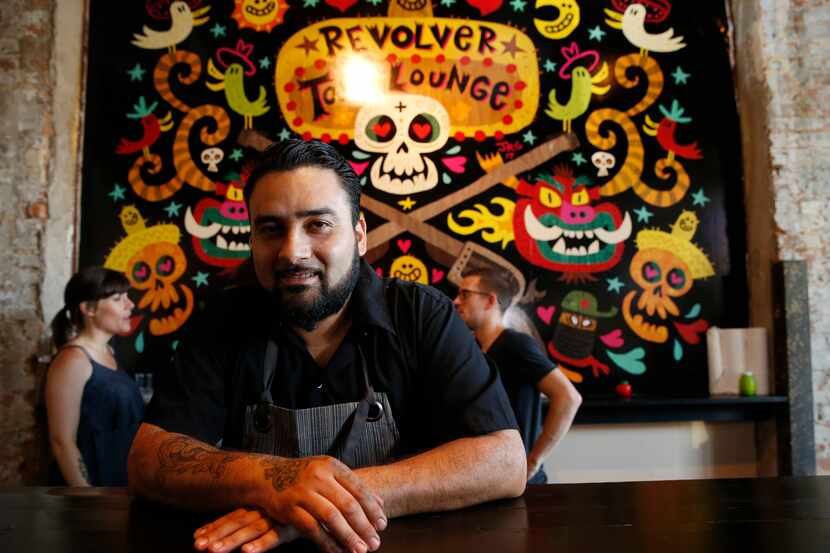 Regino Rojas, photographed here at Revolver Taco Lounge in Dallas' Deep Ellum, operated a...