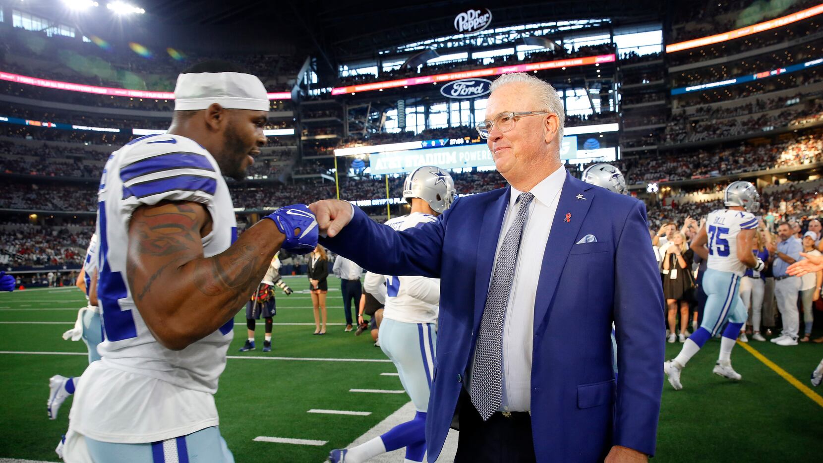 Dallas Cowboys executive vice president, CEO, and director of player personnel Stephen Jones...